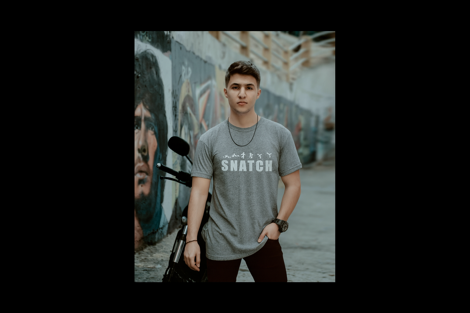 SNATCH Tee – Power, Precision, Personality