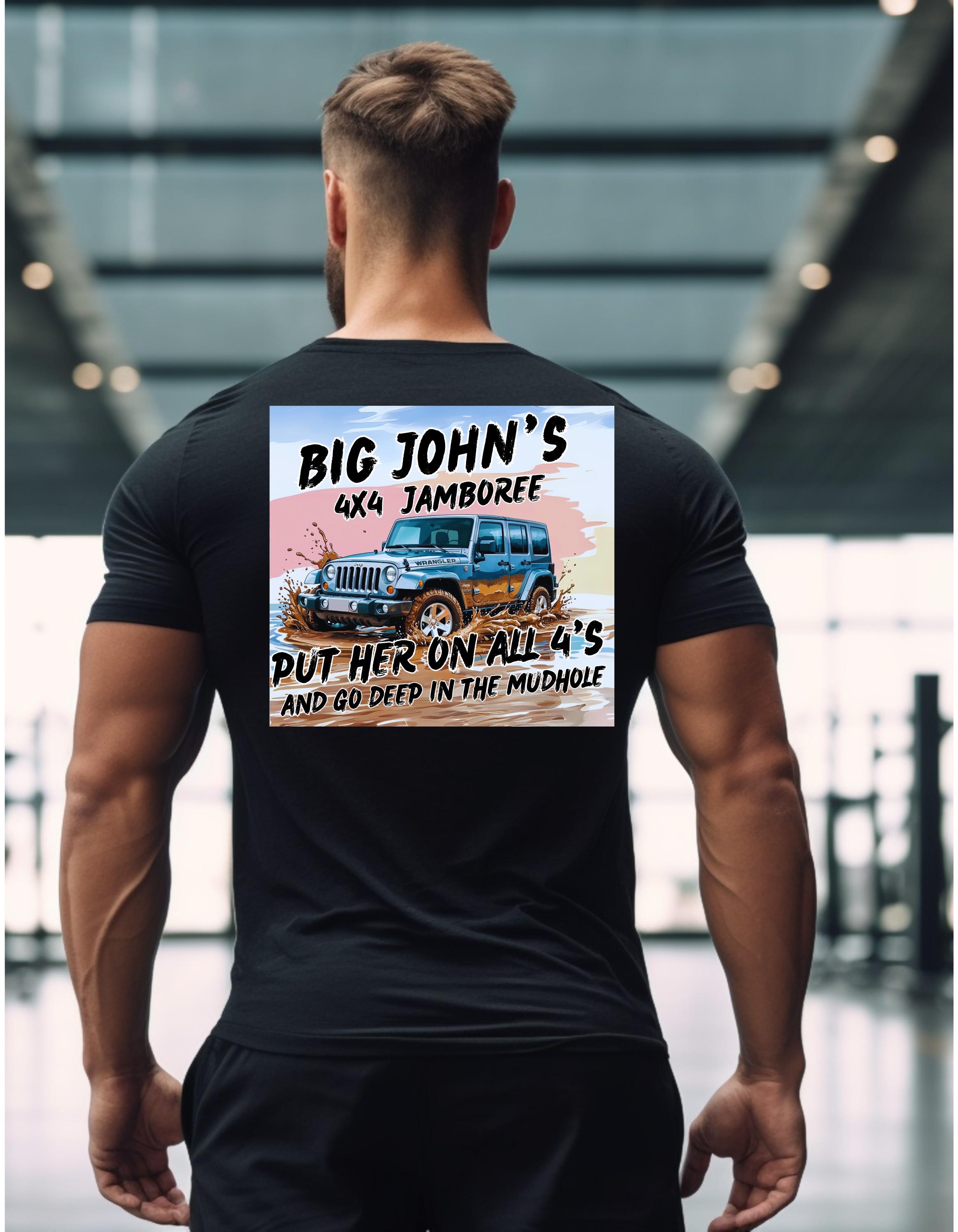 Big John’s 4x4 Jamboree T-Shirt – Mudhole Edition