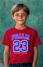 Psalm 23 – The Lord Is My Shepherd Kids’ Tee
