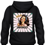 Completely Unhinged Retro Hoodie – For the Cute & Crazy