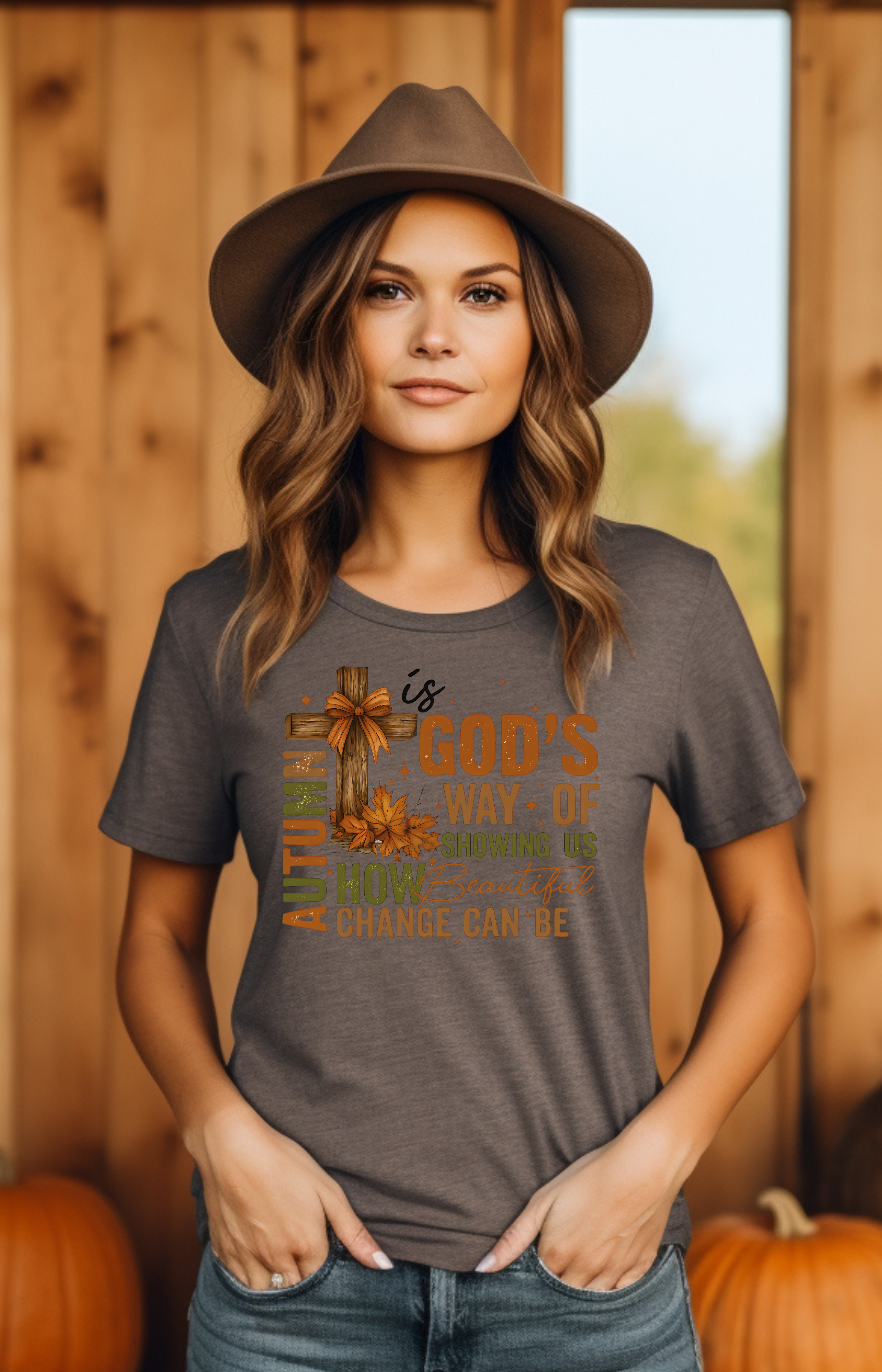 Autumn Is God’s Way – Faith & Fall T-Shirt