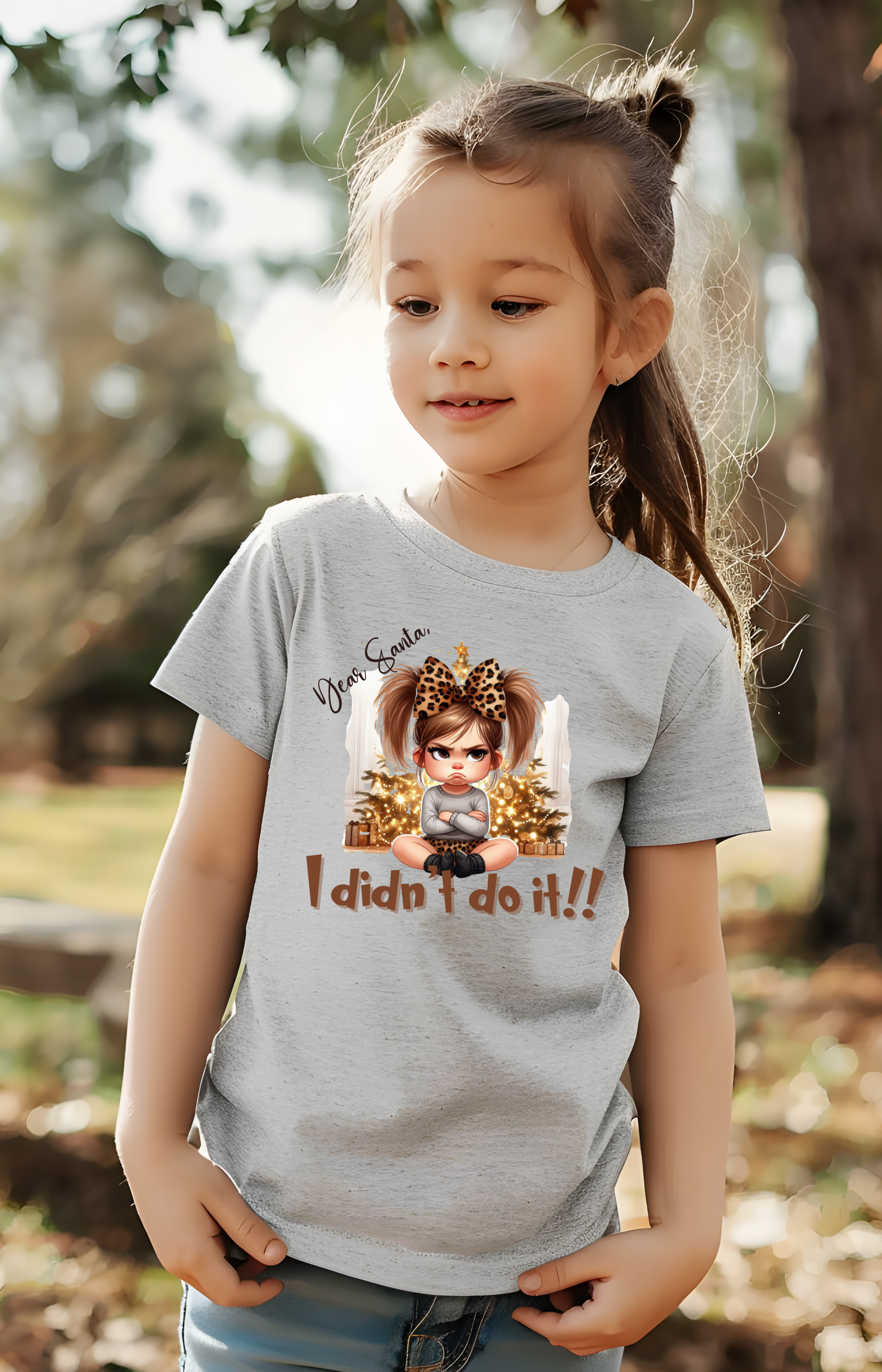Dear Santa, I Didn’t Do It!! Girls’ Tee