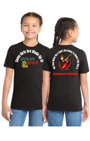 Sugar, Spice & Carolina Reaper Girls’ Tee