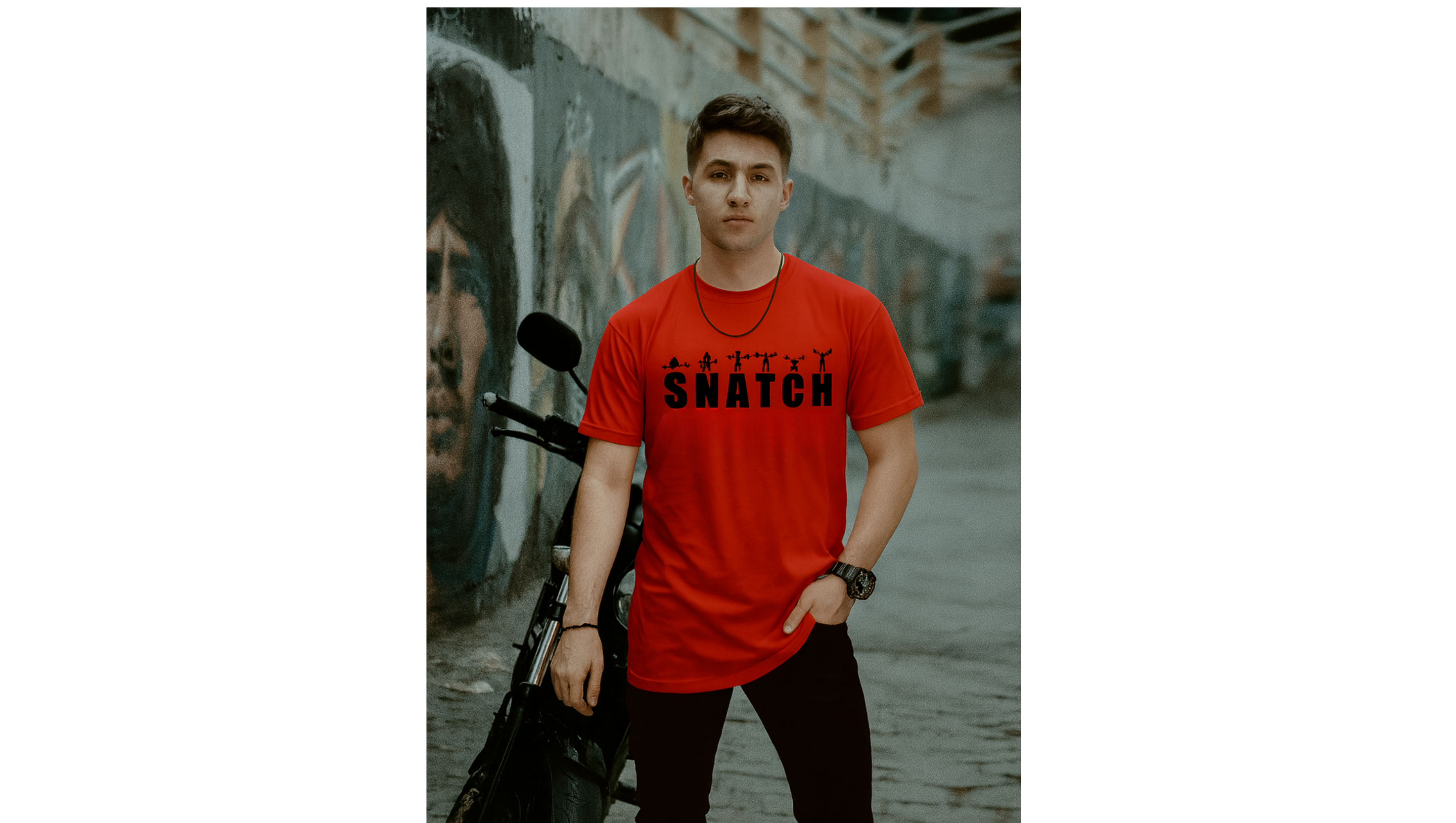 SNATCH Tee – Power, Precision, Personality