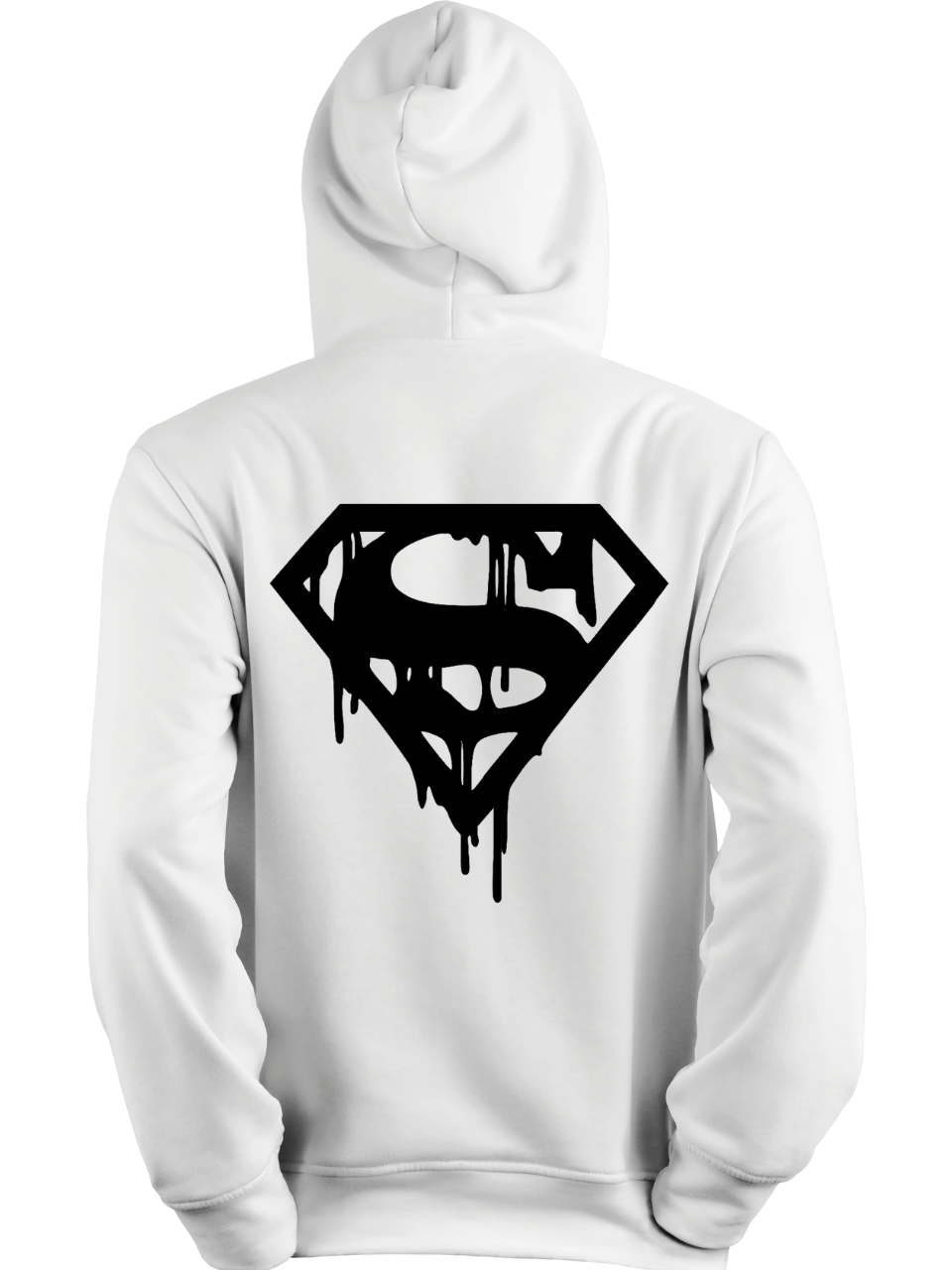Drip Superman-Inspired Hoodie