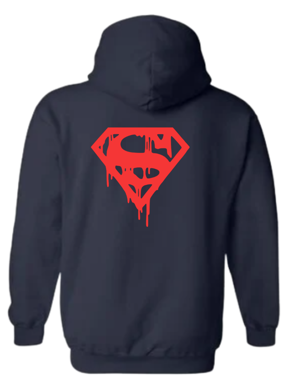 Drip Superman-Inspired Hoodie