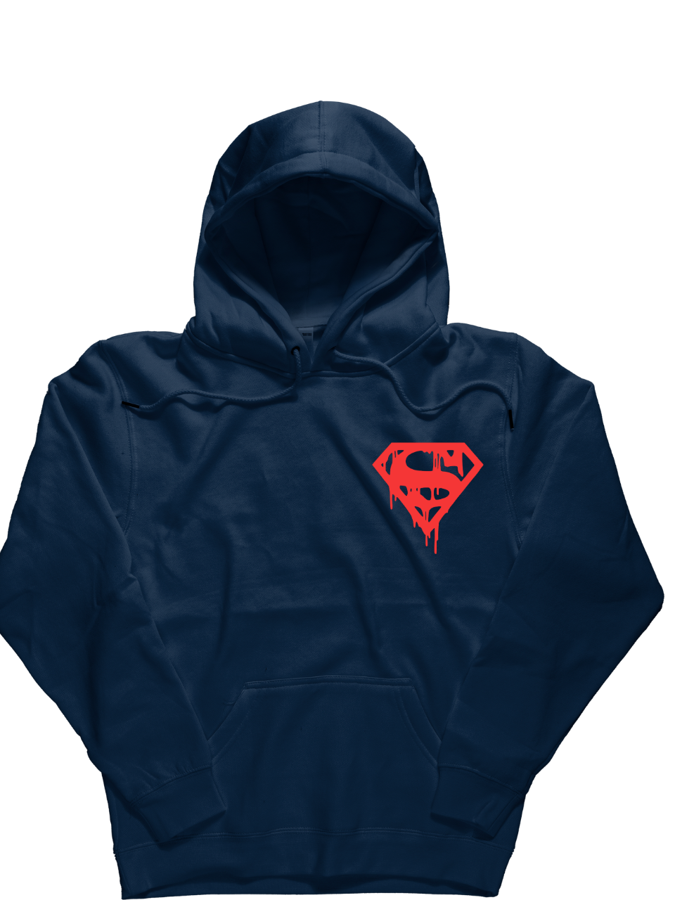 Drip Superman-Inspired Hoodie