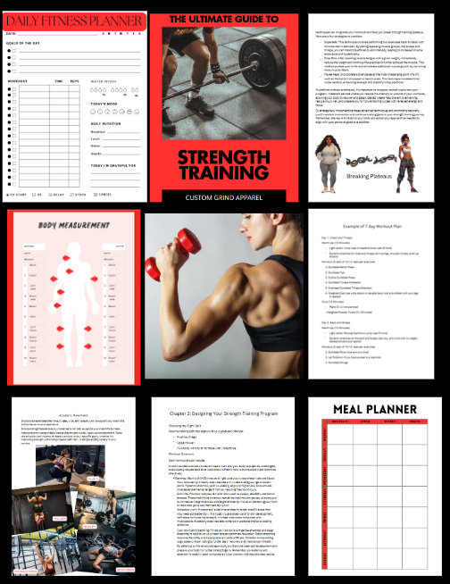 Strength Training Unlock Your Power and Build Muscle Fast - Digital PDF
