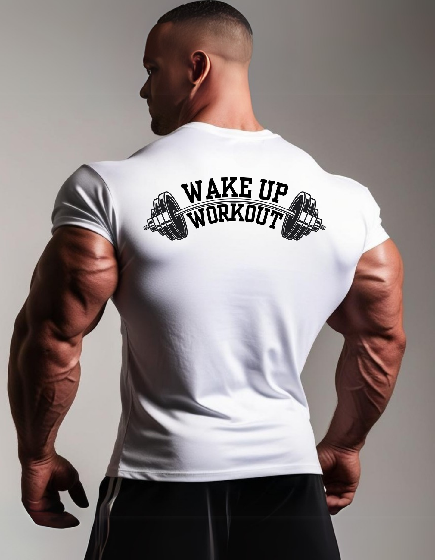Wake Up Workout – Gym Motivation Tee