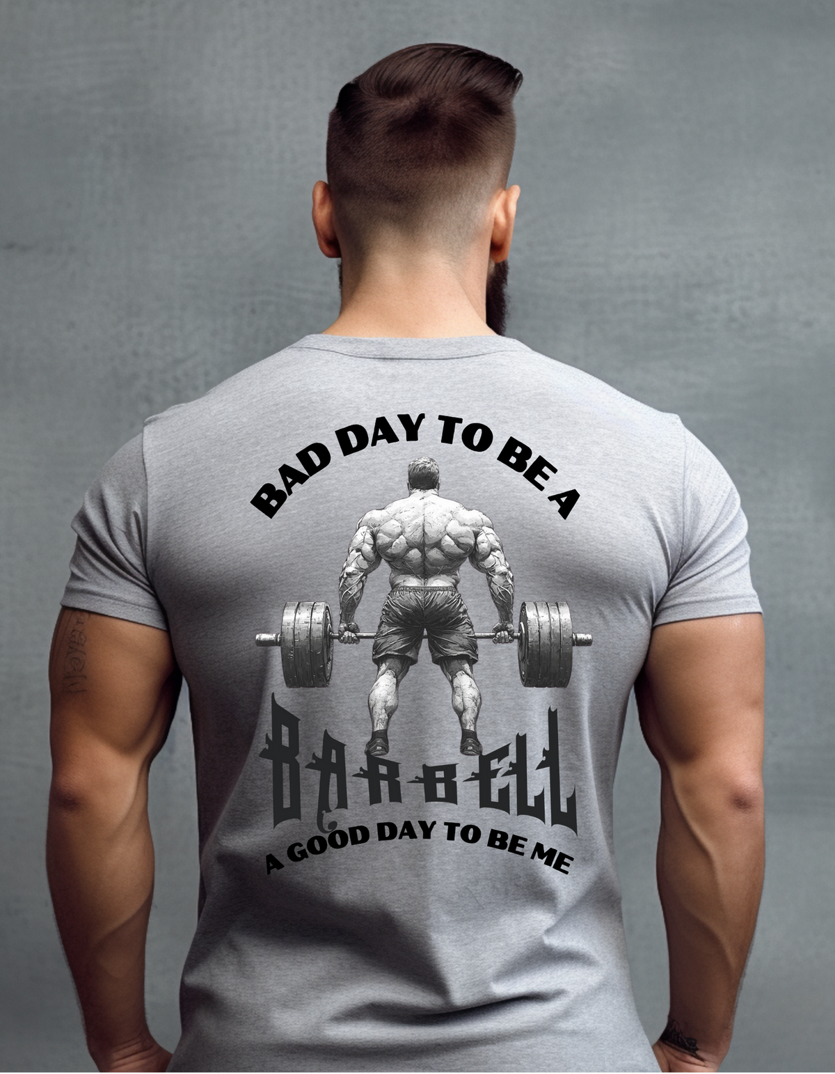 Bad Day to Be a Barbell – Powerlifting Tee