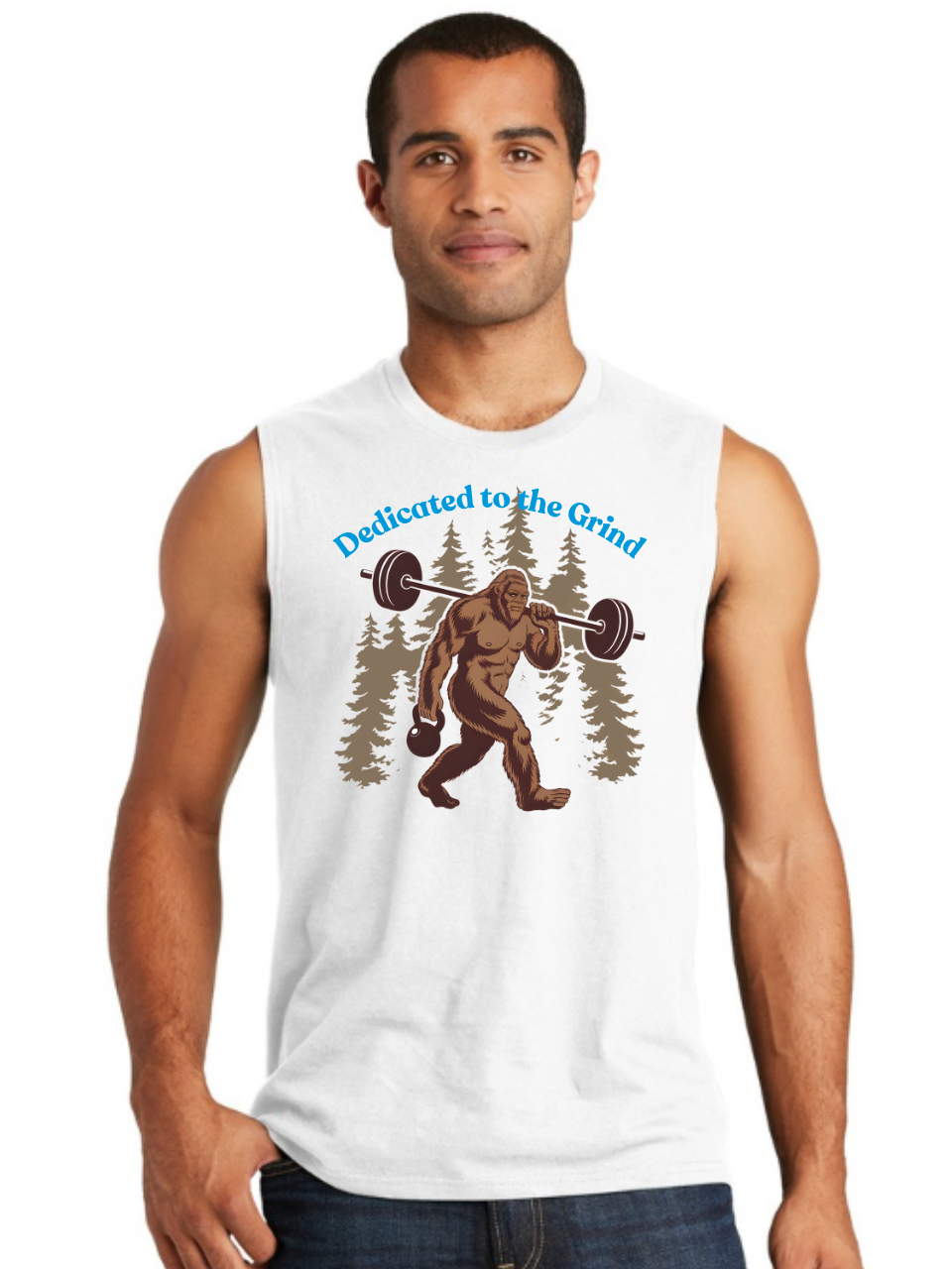 Dedicated to the Grind Sleeveless Tee