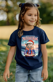 Go Tell It On The Mountain Kids’ Tee – Christmas Faith Edition