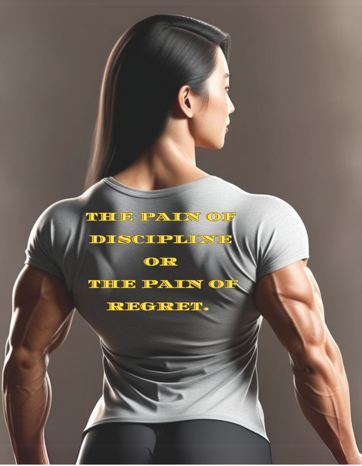 "Discipline or Regret" Gym Mindset Tee