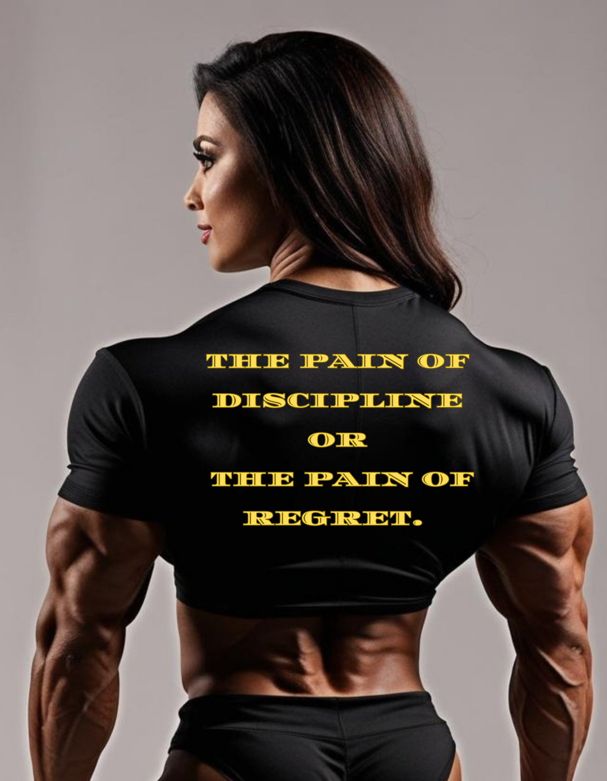 "Discipline or Regret" Gym Mindset Tee