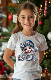 Winter Wonder Girl T-Shirt – Spark Joy This Christmas