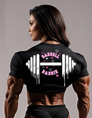 T-shirt de sport Barbell Baddie