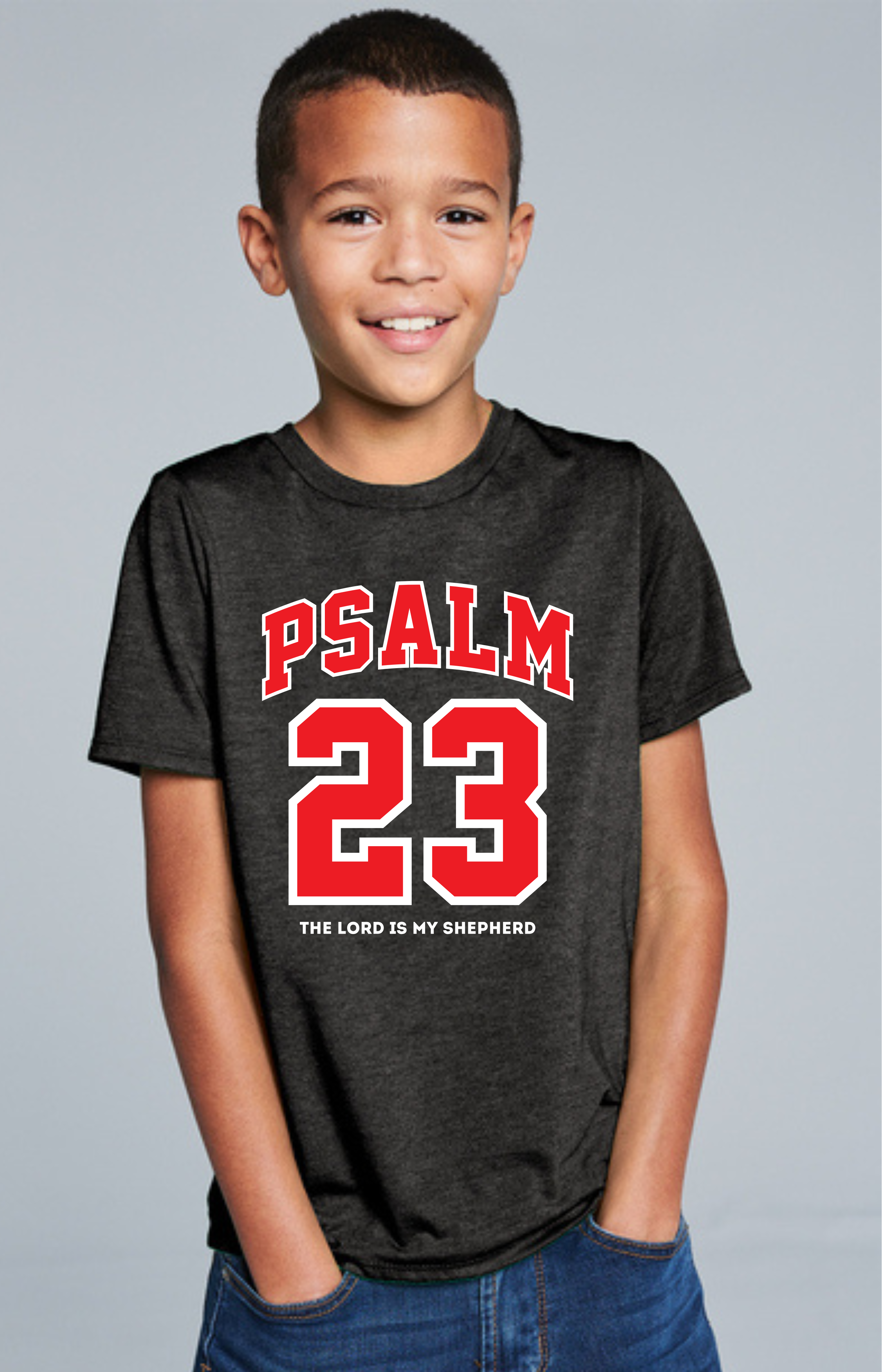 Psalm 23 – The Lord Is My Shepherd Kids’ Tee