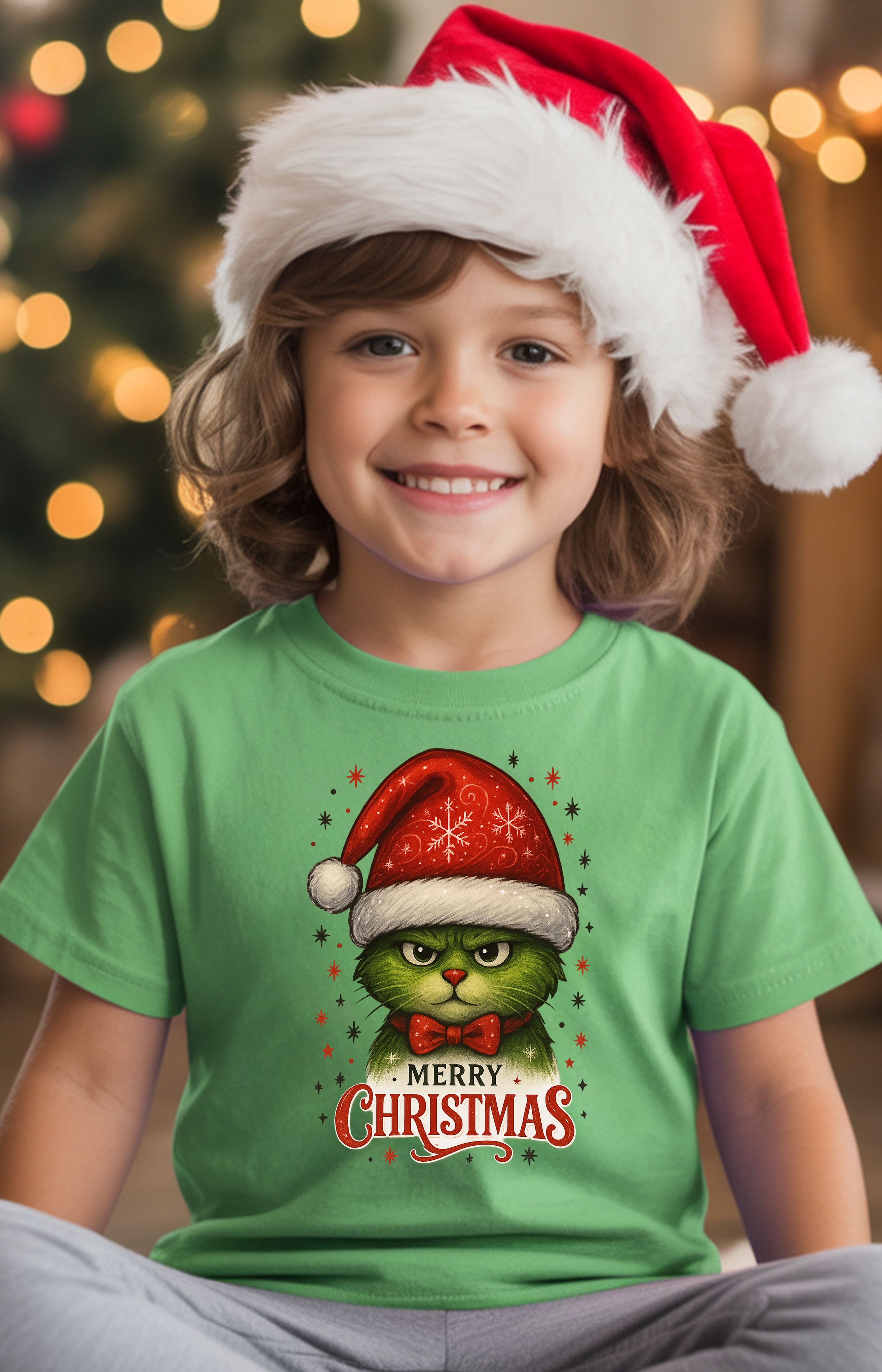 Merry Christmas Attitude T-Shirt – Own Your Mood, Rule the Holidays