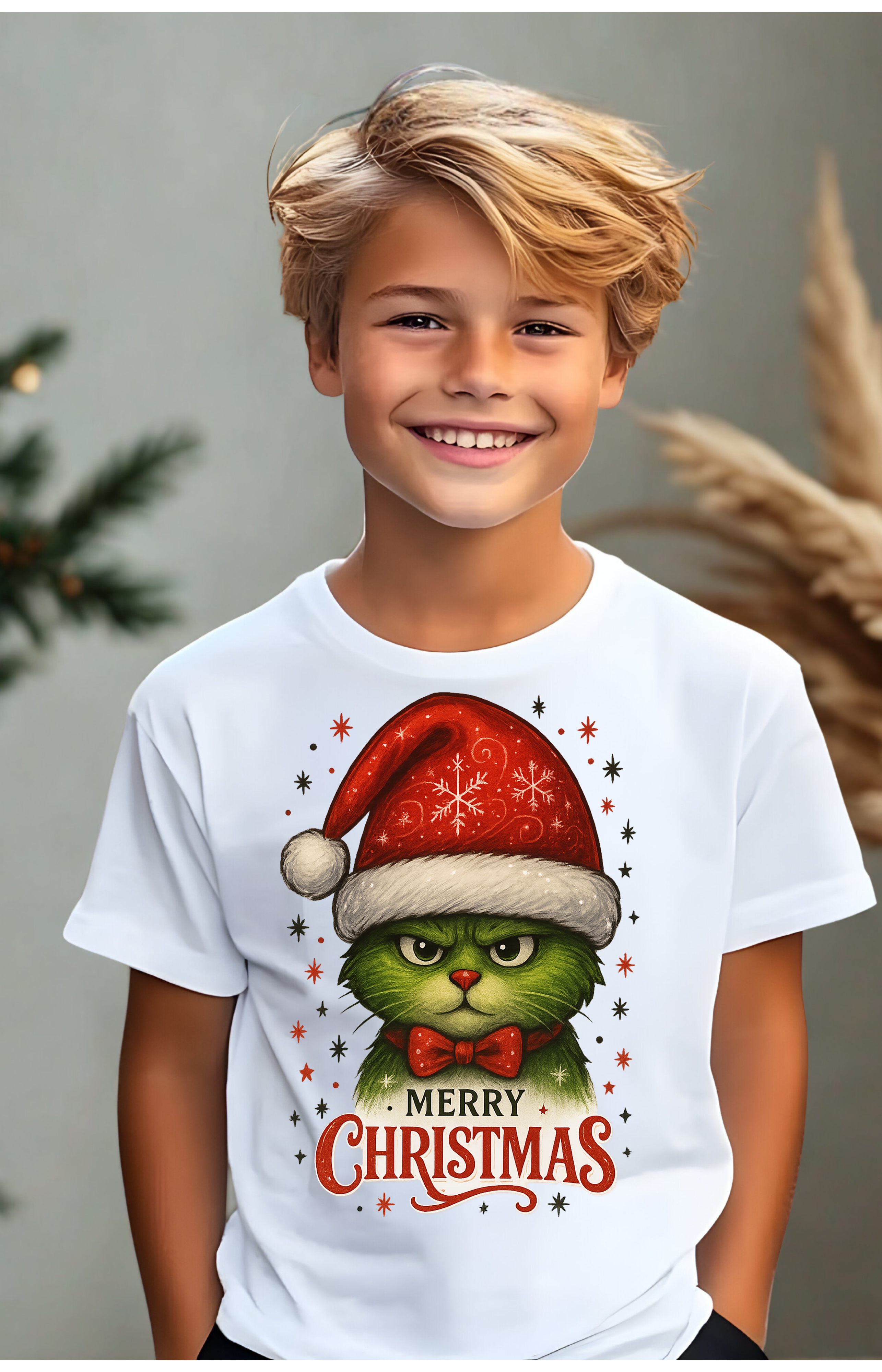 Merry Christmas Attitude T-Shirt – Own Your Mood, Rule the Holidays