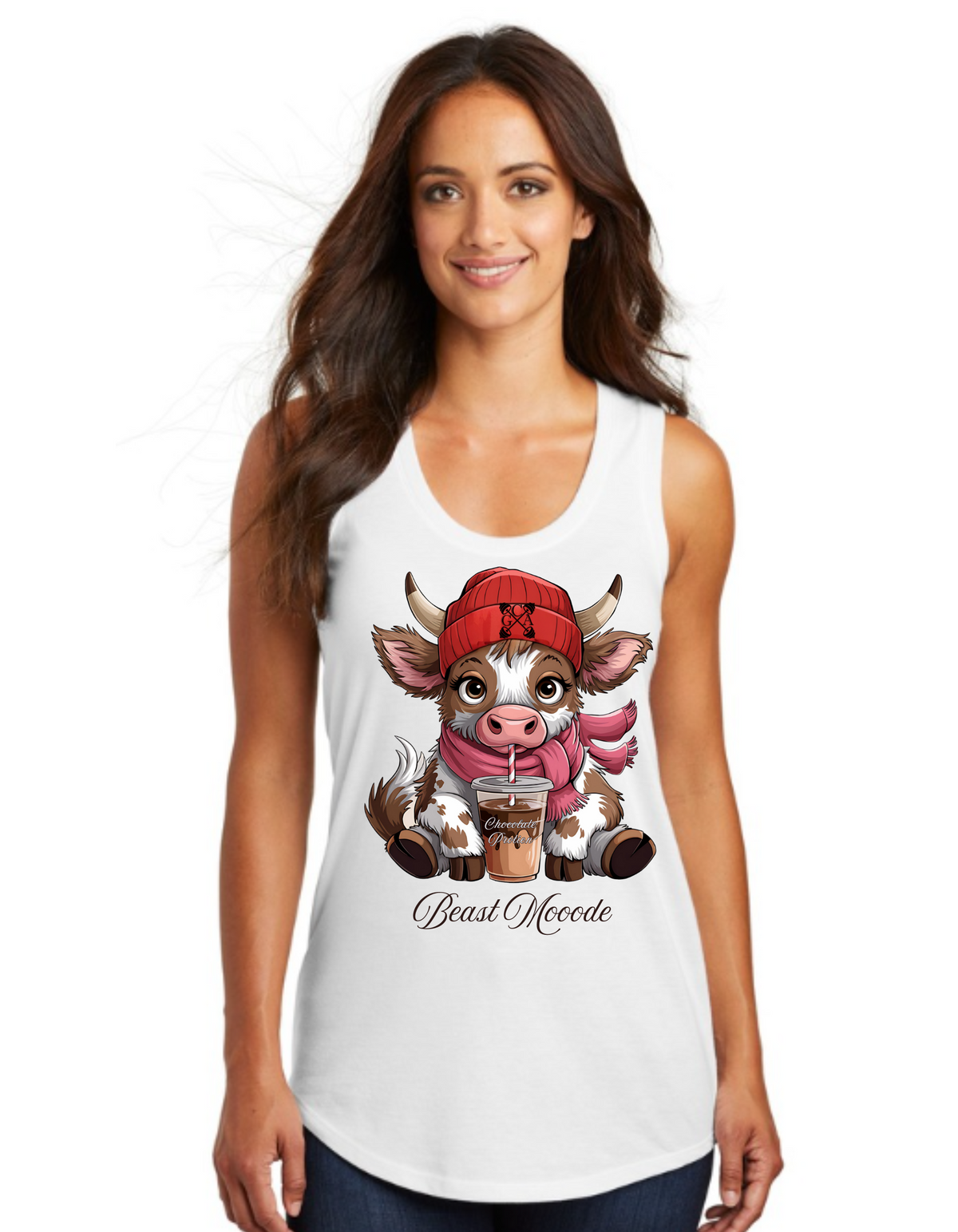 Beast Mooodde – Cute Cow Protein Tank