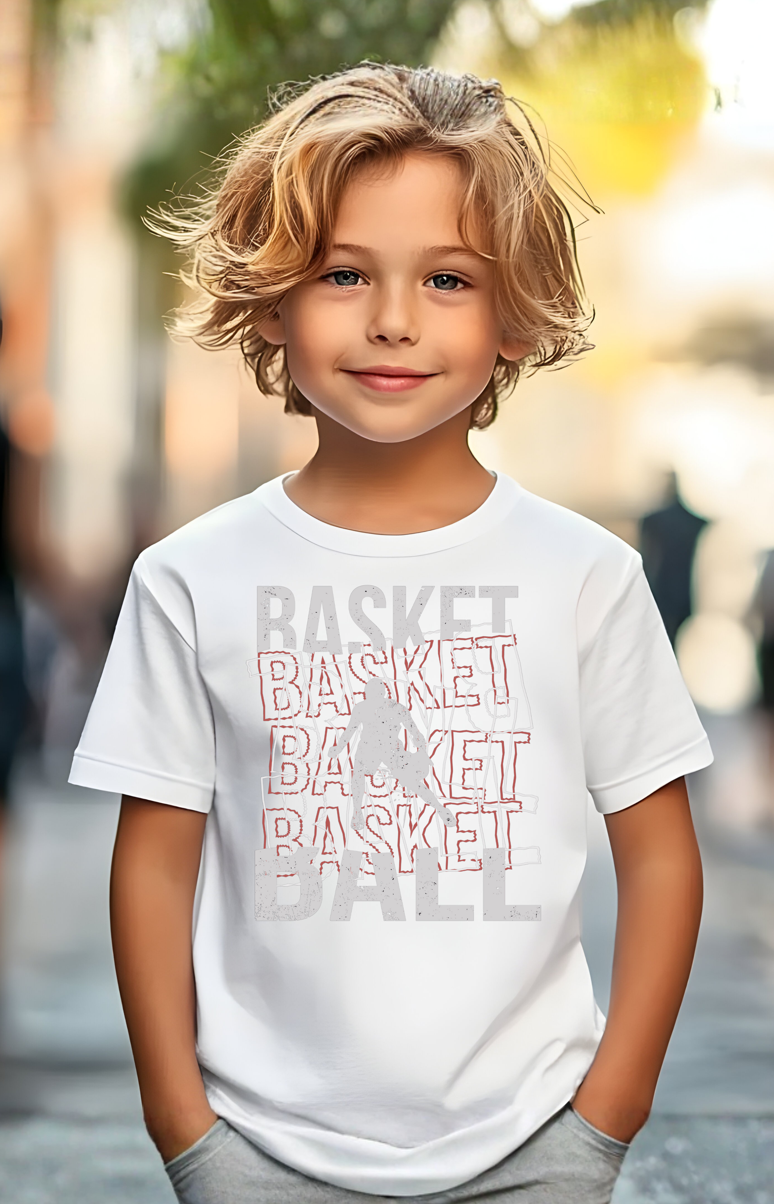 Grind Mode Basketball Kids’ Tee