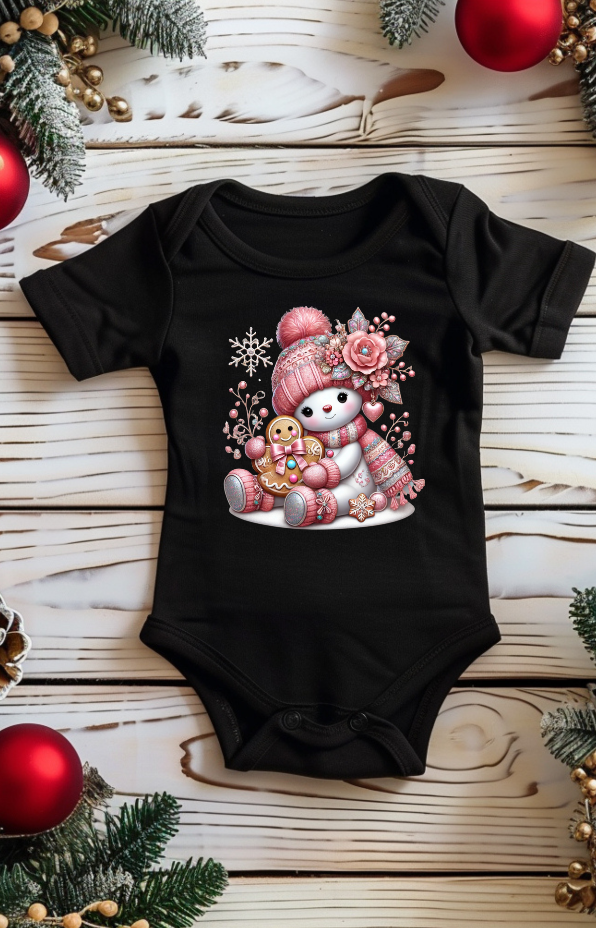 Snow Sweet – Winter Snuggles Baby Onesie