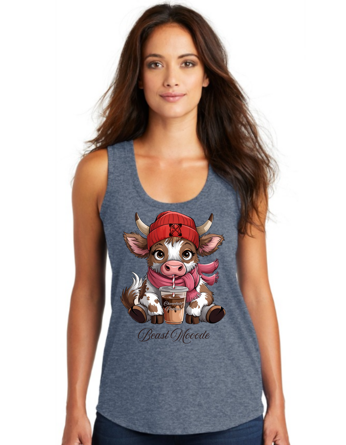 Beast Mooodde – Cute Cow Protein Tank