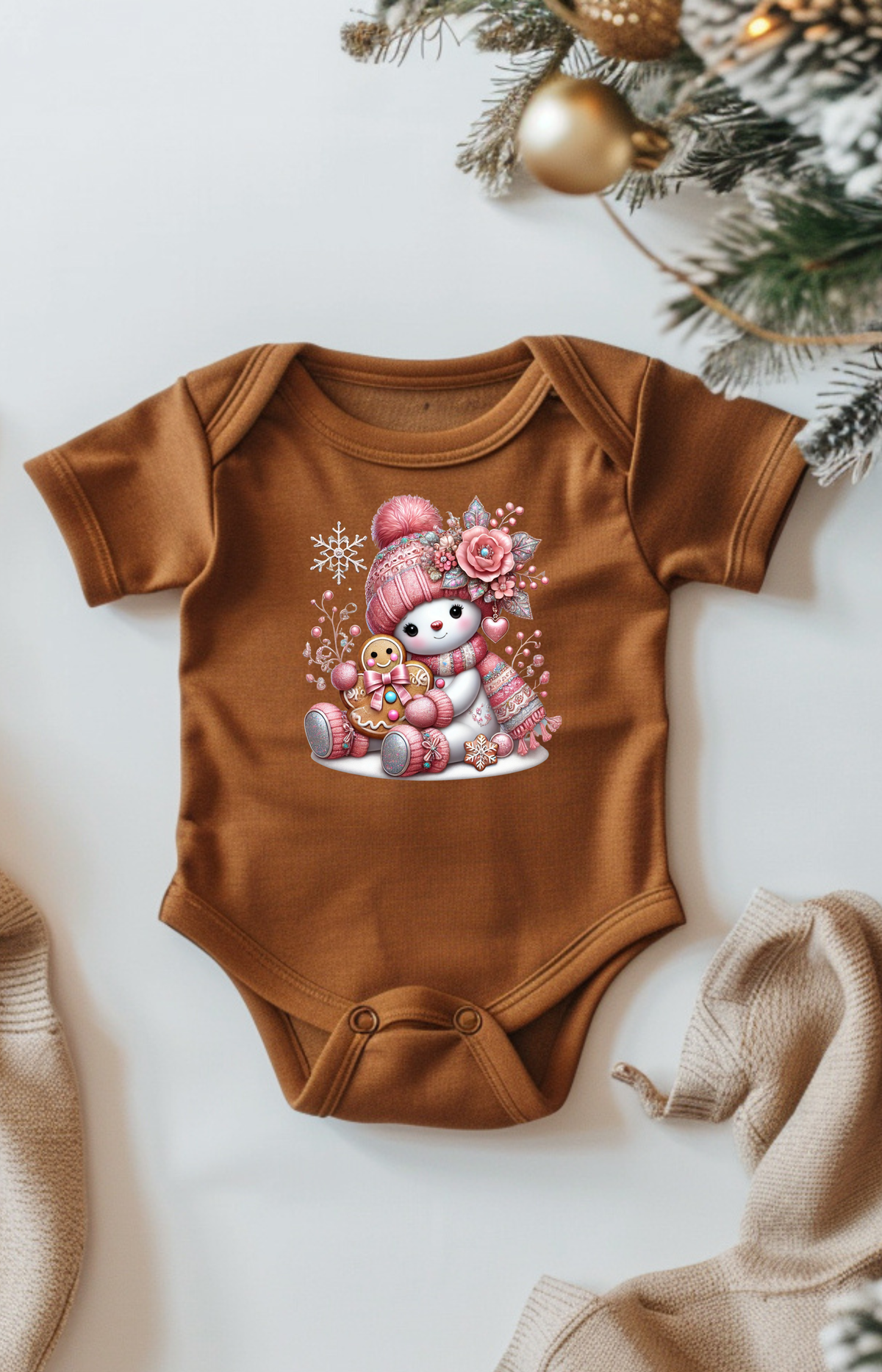 Snow Sweet – Winter Snuggles Baby Onesie