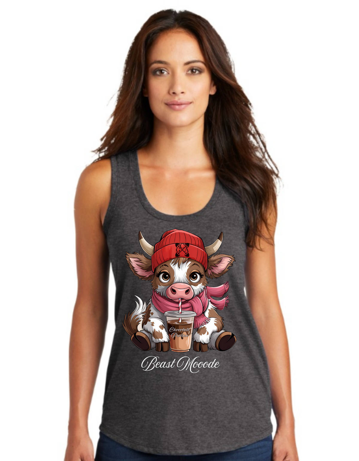 Beast Mooodde – Cute Cow Protein Tank