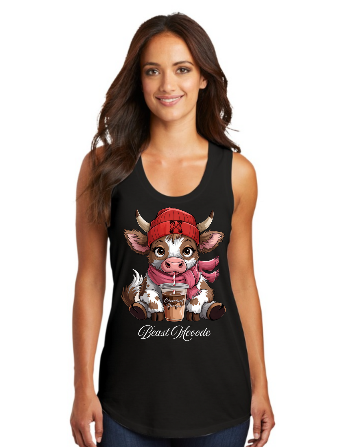 Beast Mooodde – Cute Cow Protein Tank