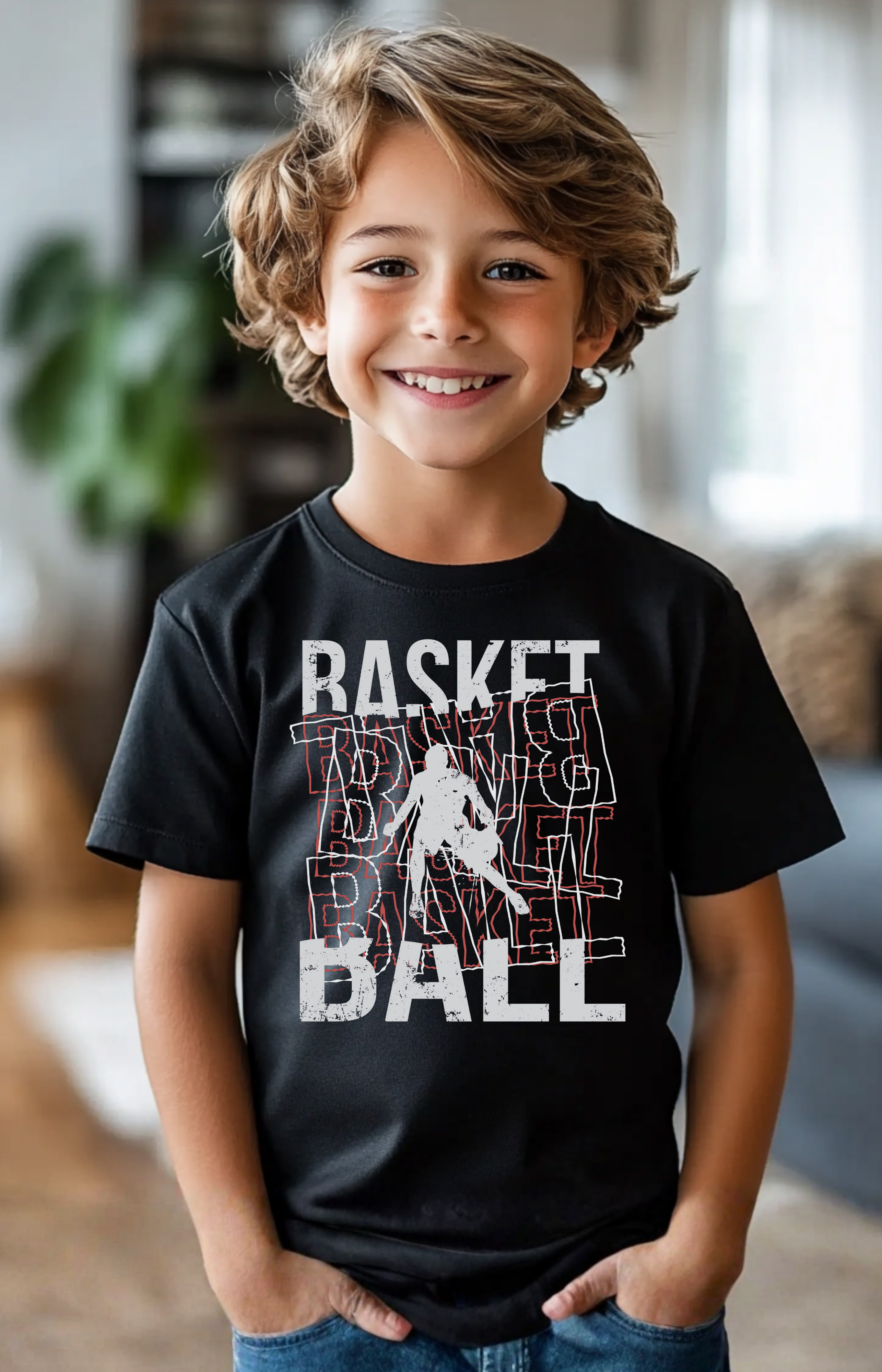 Grind Mode Basketball Kids’ Tee