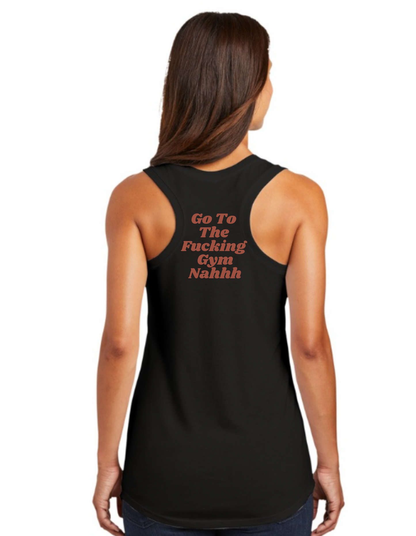 Gym Nahhh Tank - Sass, Sparkle & Savage Motivation