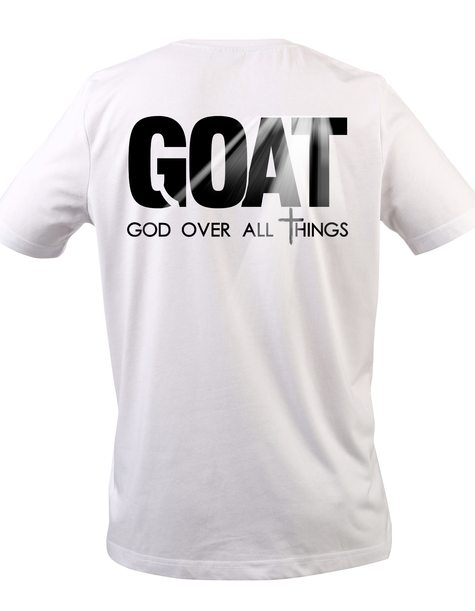 GOAT – God Over All Things Christian Gym T-Shirt