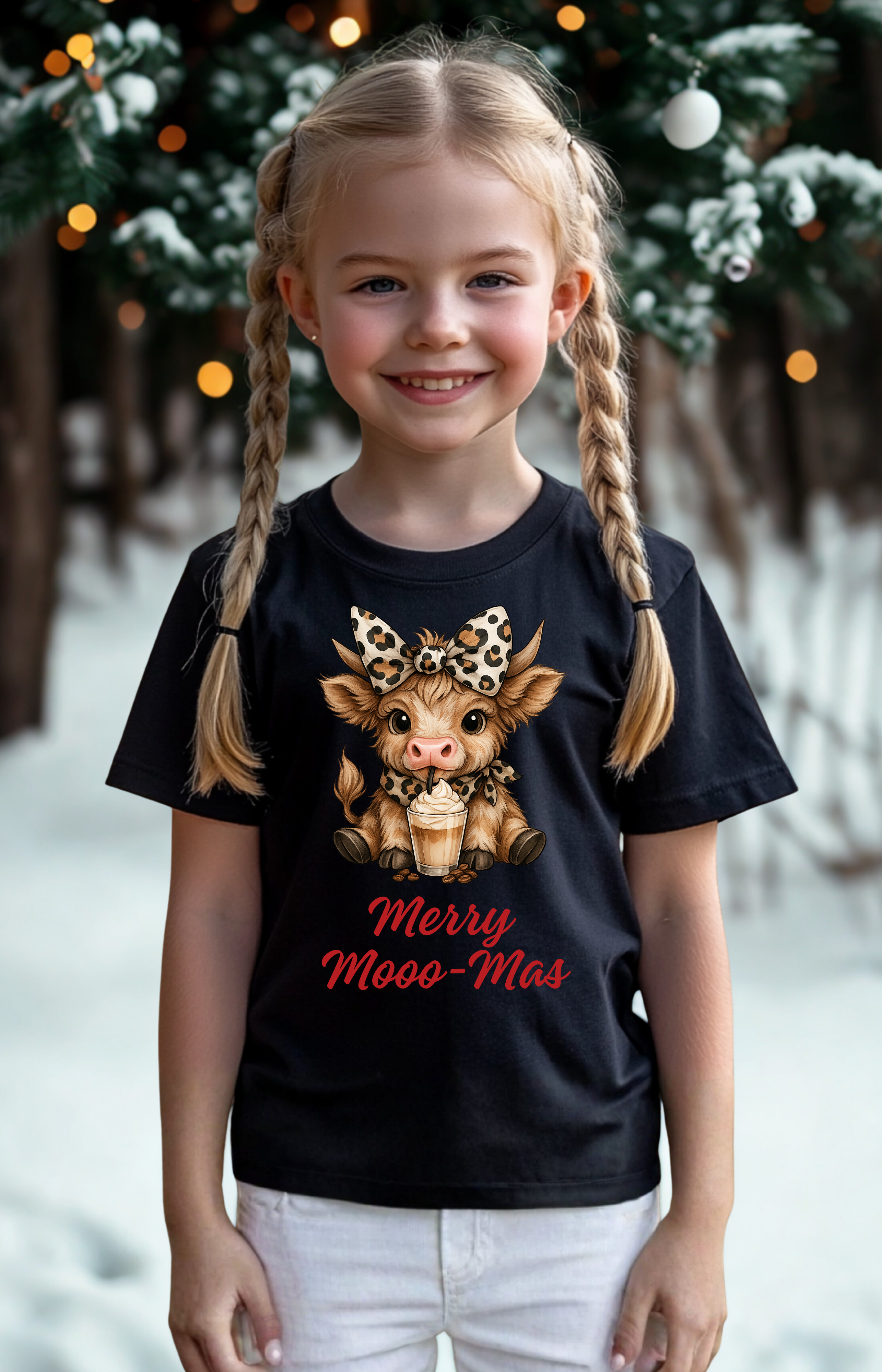 Merry Mooo-Mas T-Shirt – Spread Joy and a Little Sass This Season