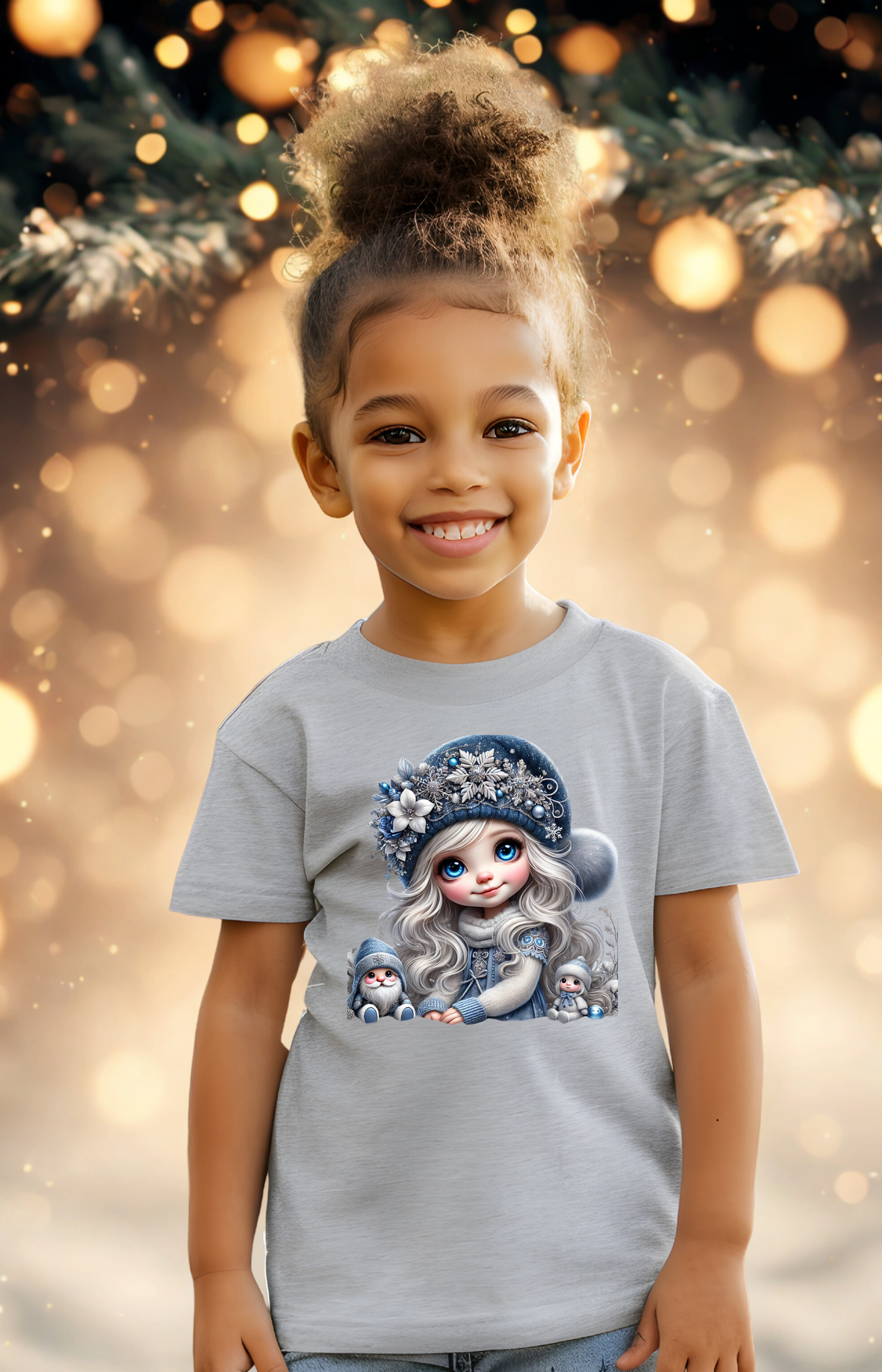 Winter Wonder Girl T-Shirt – Spark Joy This Christmas