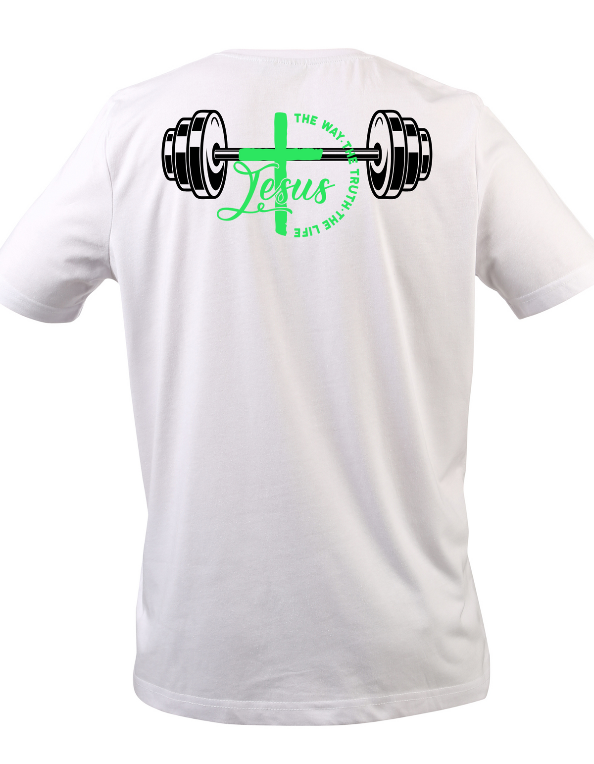 T-shirt de sport chrétien « Jésus est ma force »