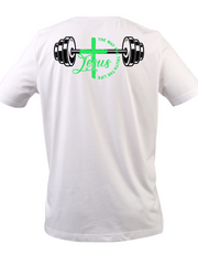 T-shirt de sport chrétien « Jésus est ma force »