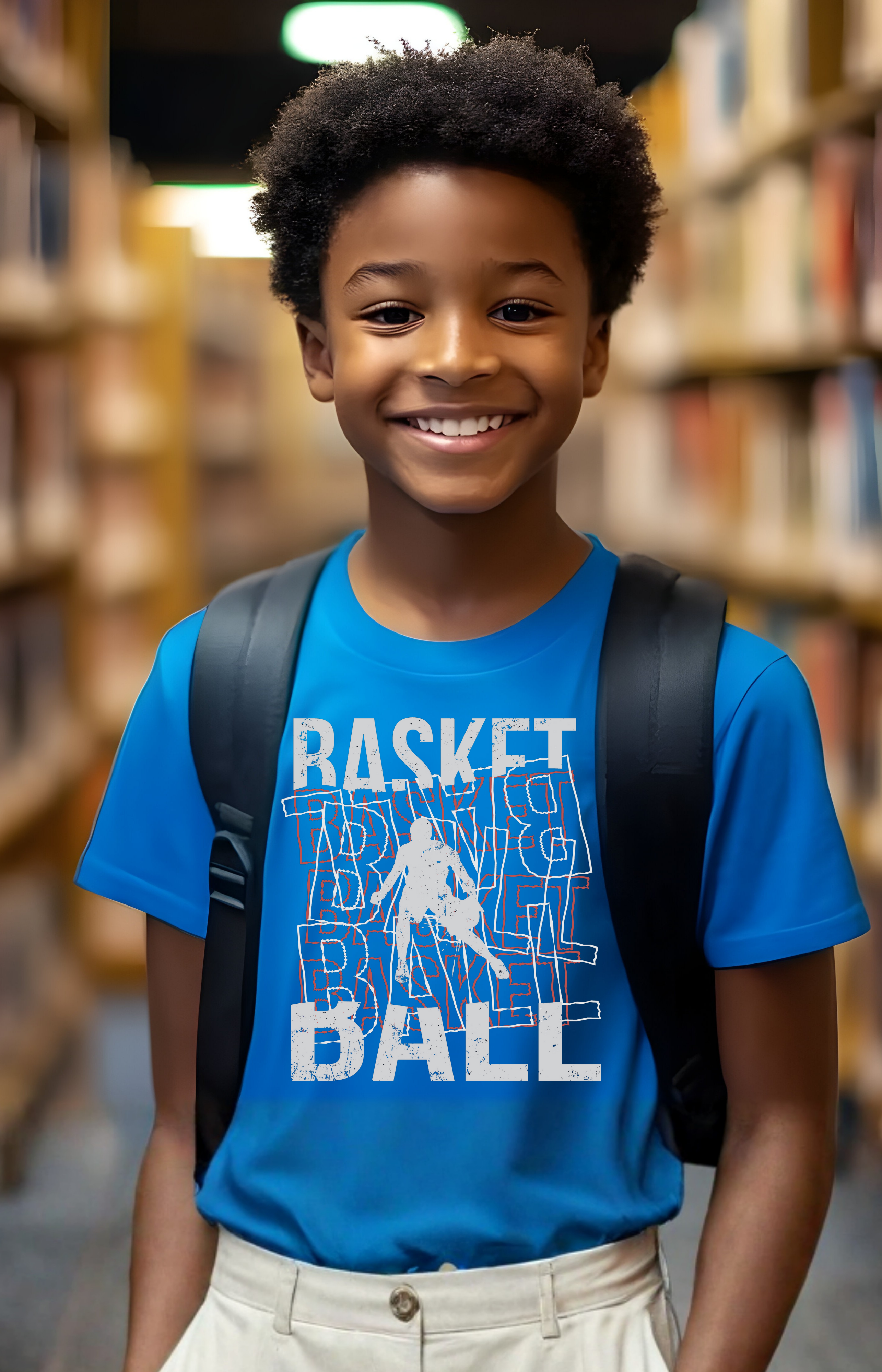 Grind Mode Basketball Kids’ Tee