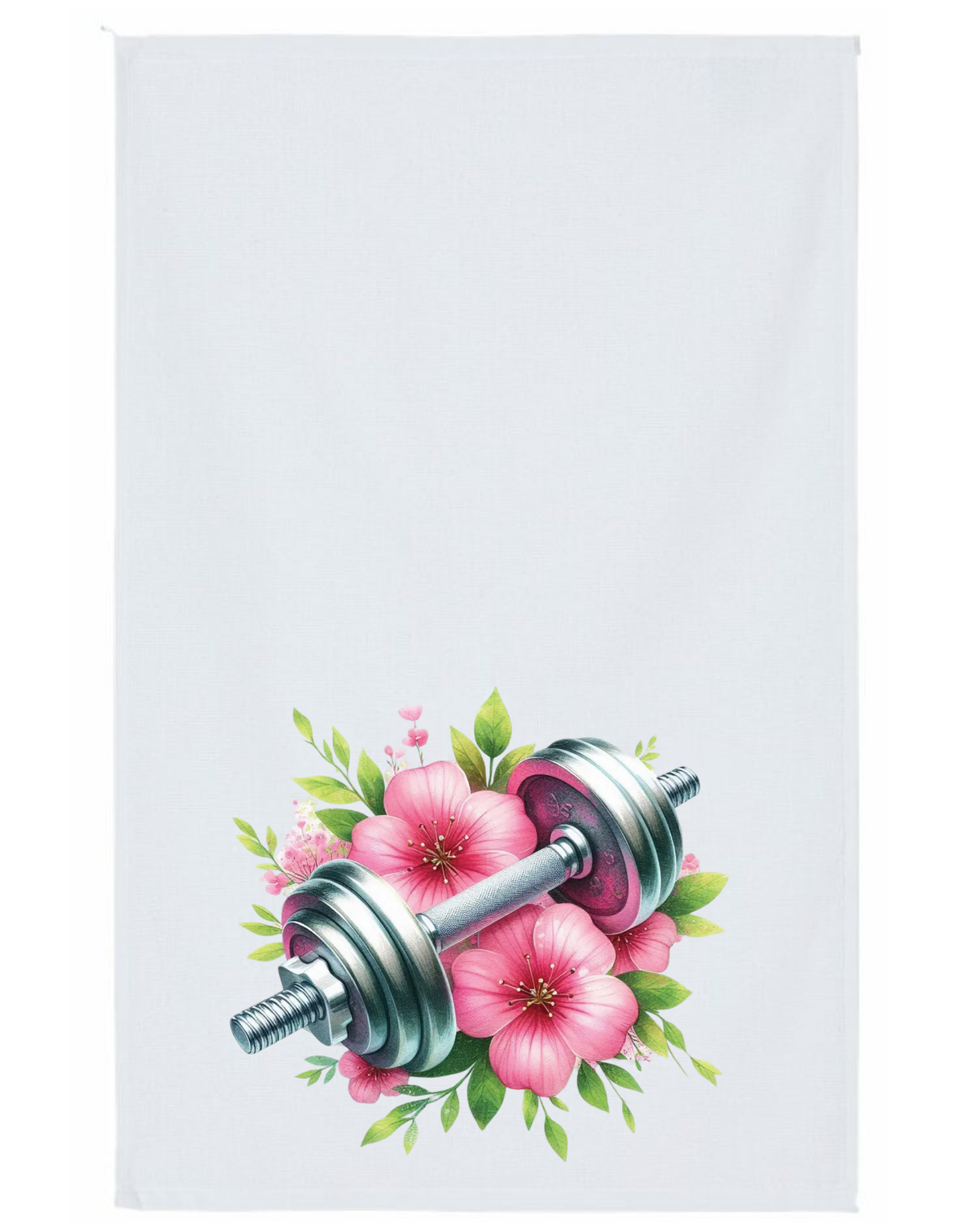 Floral Strength Gym Towel