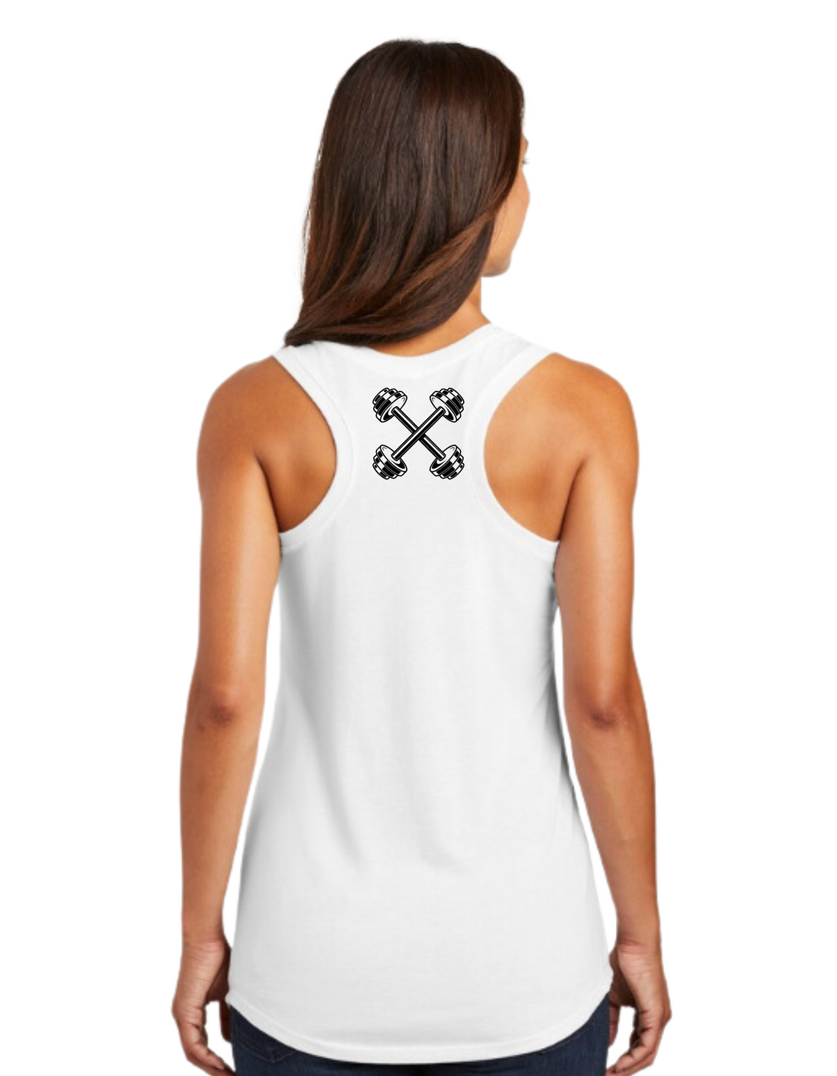 Coffee and Weights Racerback Tank - Lift & Sip In Style