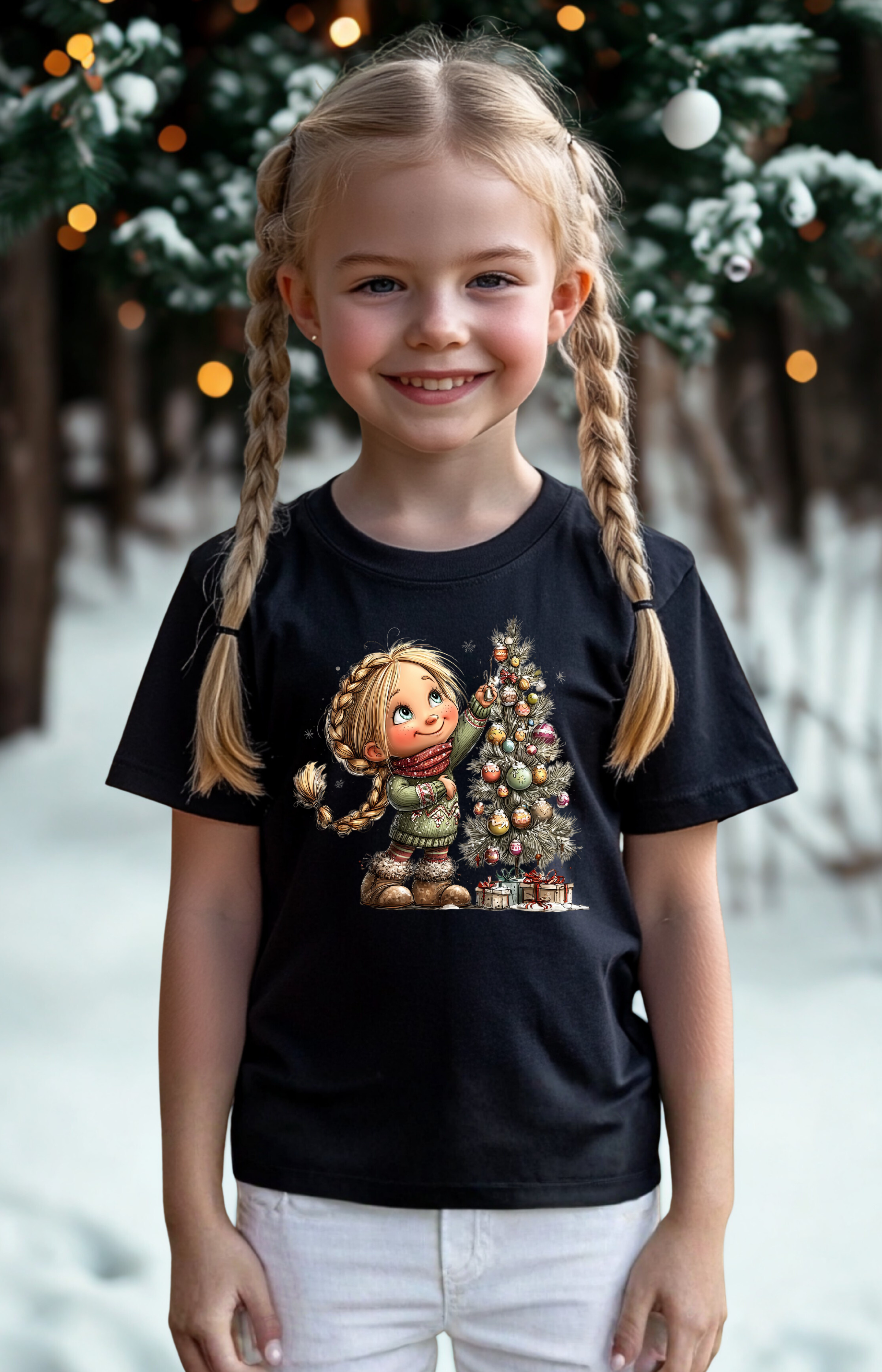 Little Christmas Dreamer T-Shirt – Believe in the Magic