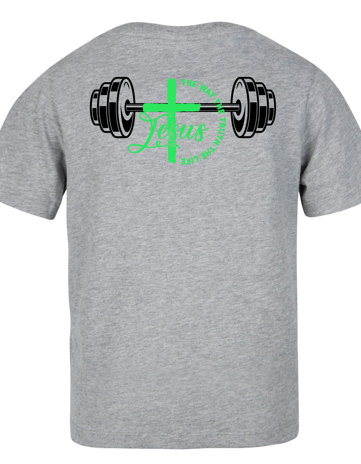 T-shirt de sport chrétien « Jésus est ma force »