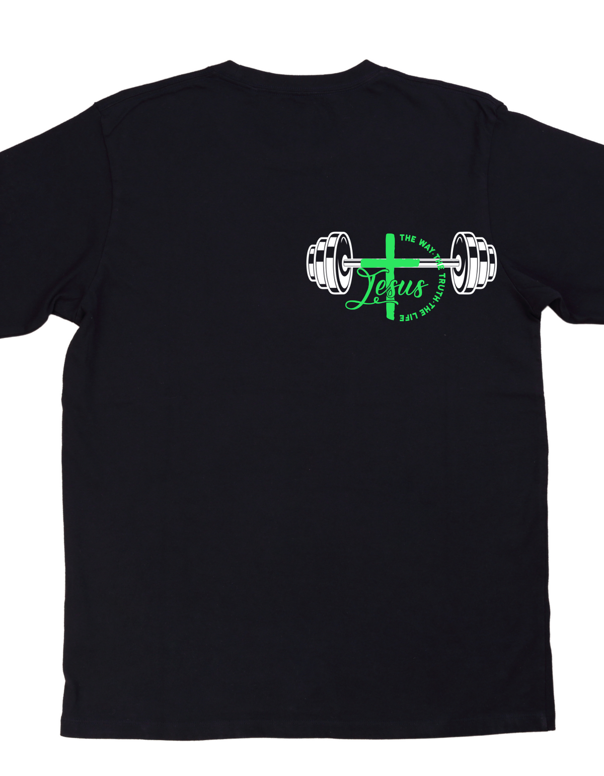 T-shirt de sport chrétien « Jésus est ma force »