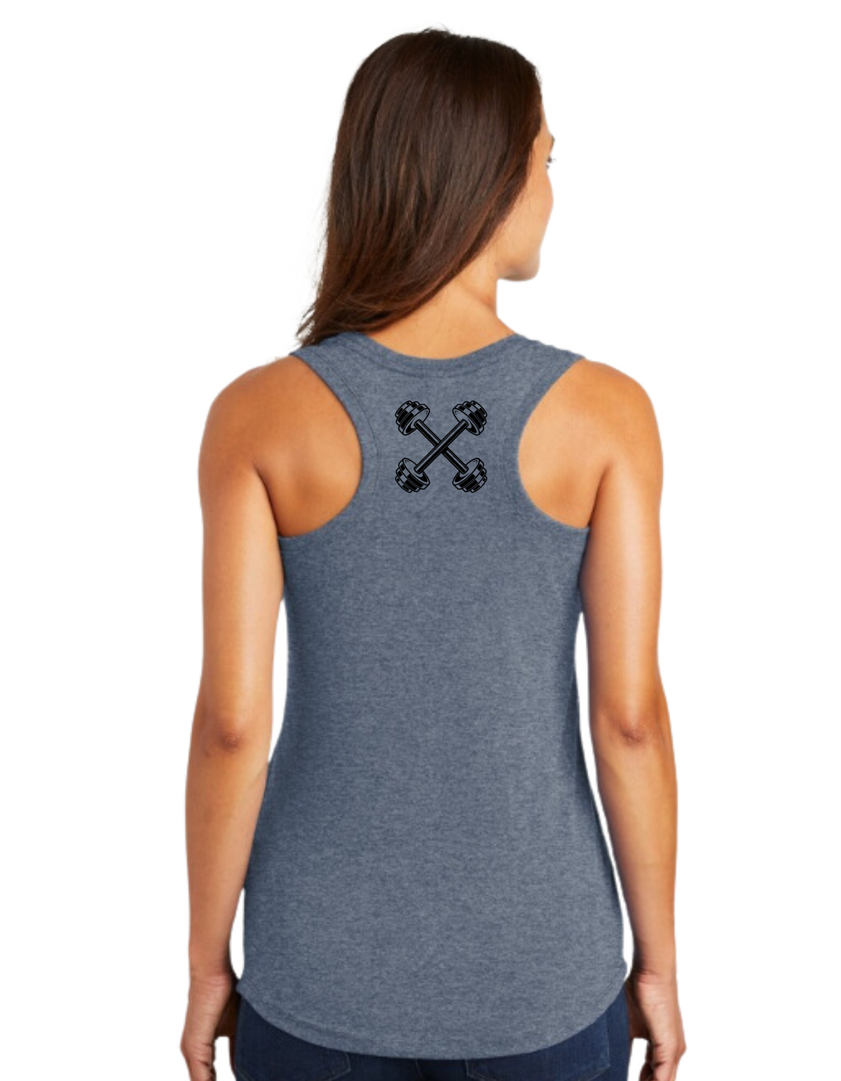 Coffee and Weights Racerback Tank - Lift & Sip In Style
