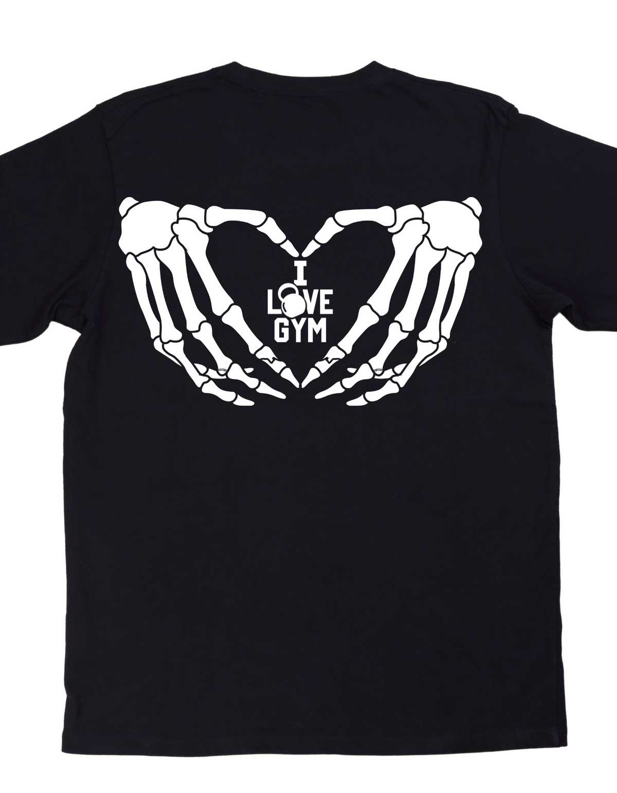 Skeleton Hands "I Love Gym" Tee