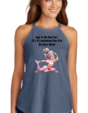 Ageless & Limitless Tri Rocker Tank – Fitness Has No Age!