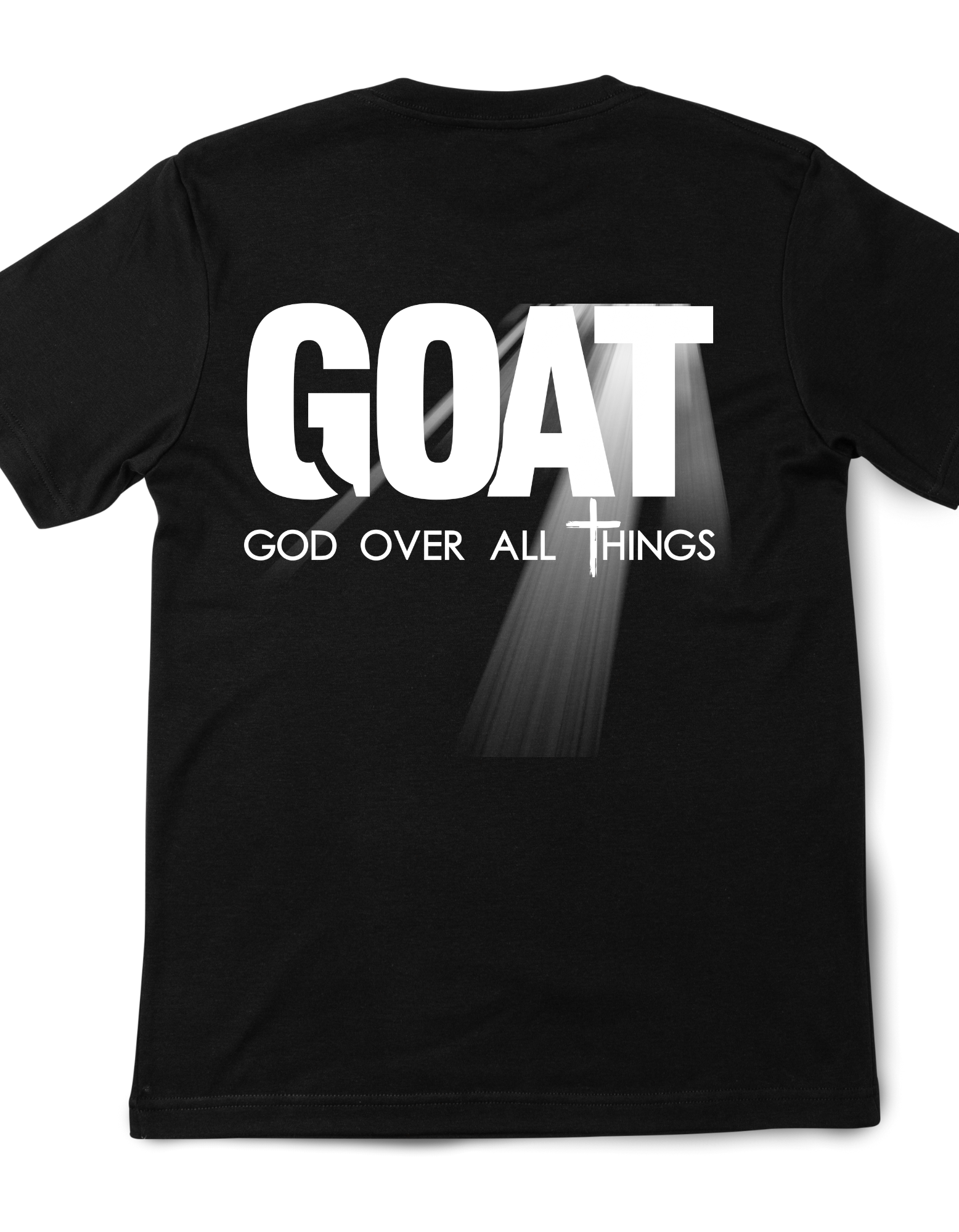 GOAT – God Over All Things Christian Gym T-Shirt