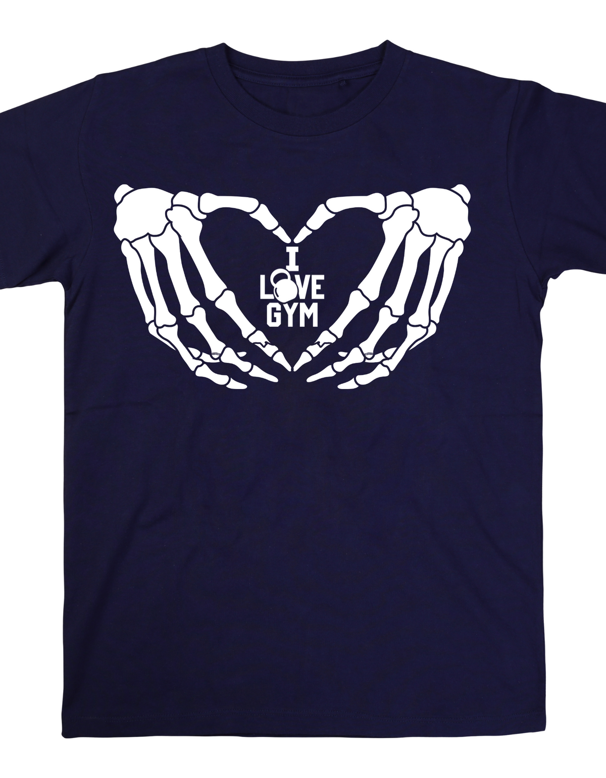 Skeleton Hands "I Love Gym" Tee