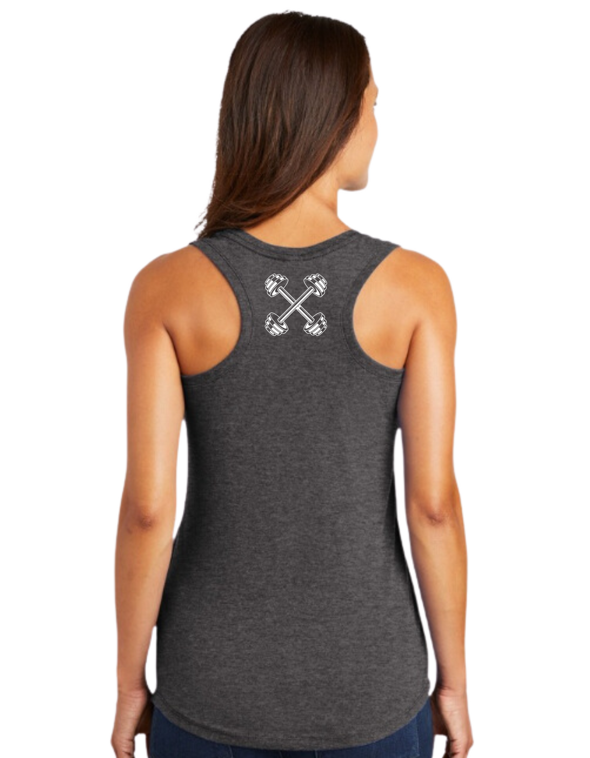 Coffee and Weights Racerback Tank - Lift & Sip In Style