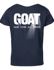 GOAT – God Over All Things Christian Gym T-Shirt